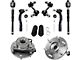 Wheel Hub Assemblies with Sway Bar Links and Tie Rods (08-12 Titan)