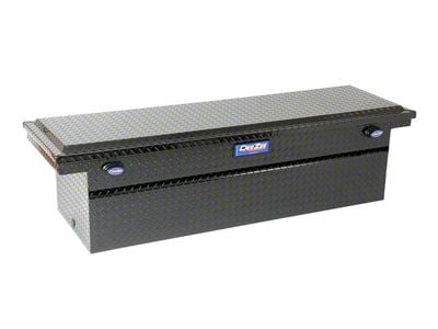 Blue Label Series Low Profile Single Lid Crossover Tool Box; Gloss Black (Universal; Some Adaptation May Be Required)