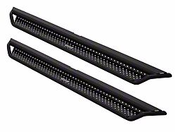 Go Rhino Dominator Xtreme D1 Side Step Bars; Textured Black (16-24 Titan XD Crew Cab)