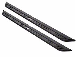 Go Rhino Dominator Xtreme DSS Slider Side Step Bars; Textured Black (16-24 Titan XD Crew Cab)