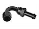 EZ Street Push-On 60 Degree Hose End; -8AN; Black