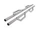 Hex Series Side Step Bars without Mounting Brackets; Silver (16-24 Titan XD Crew Cab)