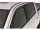 In-Channel Ventvisor Window Deflectors; Front and Rear; Dark Smoke (16-24 Titan XD Crew Cab)