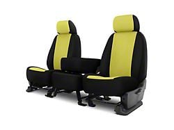 Neosupreme Custom 1st Row Bench Seat Covers; Yellow/Black (16-24 Titan XD w/ Bench Seat)