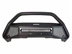 Go Rhino RC4 LR Bull Bar with 20-Inch LED Light Bar; Textured Black (16-24 Titan XD)