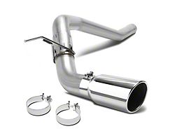 Single Axle-Back Exhaust System with Polished Tip; Side Exit (16-19 5.0L Titan XD)