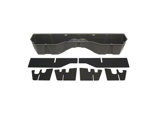 Underseat Storage; Dark Gray (16-24 Titan XD King Cab, Crew Cab)