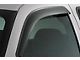 Ventvisor Window Deflectors; Front; Dark Smoke (16-24 Titan XD)