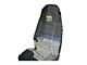 TJM Front Bucket Seat Covers; Black (Universal; Some Adaptation May Be Required)