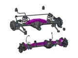 TMR Customs Dana 30 Front/Dana 44 Rear Axle Armor Kit (07-18 Jeep Wrangler JK, Excluding Rubicon)