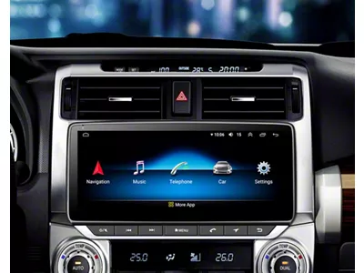 TopDisplay 9-Inch Radio Upgrade with 4-Core CPU; 2GB RAM; 32GB ROM (10-19 4Runner)