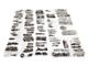 Fastener Kit; Stainless Steel (87-95 Jeep Wrangler YJ w/ Hard Top)