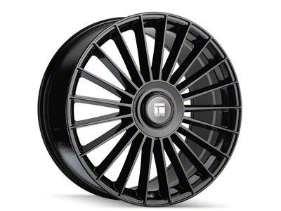 Touren TR10 Gloss Black 6-Lug Wheel; 22x9; 20mm Offset (04-15 Titan)