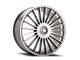 Touren TR10 Satin Silver Machined 6-Lug Wheel; 24x10; 25mm Offset (04-15 Titan)