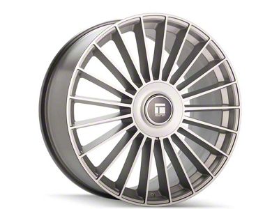 Touren TR10 Satin Silver Machined 6-Lug Wheel; 22x9; 20mm Offset (04-15 Titan)