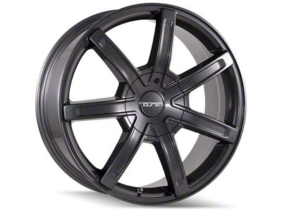 Touren TR65 Gunmetal 6-Lug Wheel; 18x8; 20mm Offset (04-15 Titan)