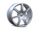 Touren TR65 Gloss Silver 5-Lug Wheel; 17x7.5; 40mm Offset (05-15 Tacoma)