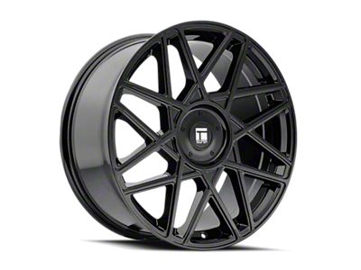 Touren TR66 Gloss Black 5-Lug Wheel; 17x8; 35mm Offset (05-15 Tacoma)