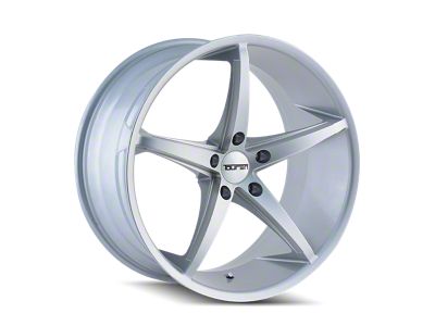 Touren TR70 Gloss Silver Milled 5-Lug Wheel; 18x8; 35mm Offset (05-15 Tacoma)