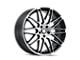 Touren TR75 Matte Black Brushed with Dark 5-Lug Wheel; 19x9.5; 38mm Offset (05-15 Tacoma)