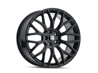 Touren TR76 Gloss Black 5-Lug Wheel; 17x8; 35mm Offset (05-15 Tacoma)