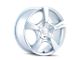 Touren TR9 Gloss Hyper Silver 5-Lug Wheel; 17x7; 42mm Offset (05-15 Tacoma)