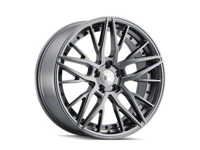 Touren TR93 Gloss Graphite 5-Lug Wheel; 18x8; 35mm Offset (05-15 Tacoma)