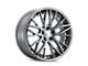 Touren TR93 Gloss Graphite 5-Lug Wheel; 18x8; 35mm Offset (05-15 Tacoma)