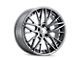 Touren TR93 Gloss Graphite 5-Lug Wheel; 20x9; 35mm Offset (05-15 Tacoma)