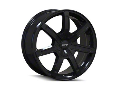 Touren TR65 Black 6-Lug Wheel; 18x8; 20mm Offset (2024 Tacoma)