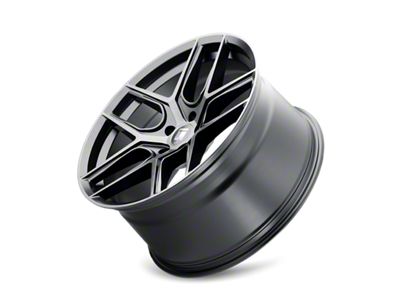 Touren TR79 Matte Black Brushed with Dark 6-Lug Wheel; 20x9; 30mm Offset (2024 Tacoma)