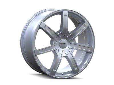 Touren TR65 Gloss Silver 5-Lug Wheel; 18x8; 35mm Offset (21-24 Bronco Sport)