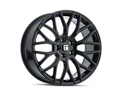 Touren TR76 Gloss Black 5-Lug Wheel; 18x8; 35mm Offset (21-24 Bronco Sport)