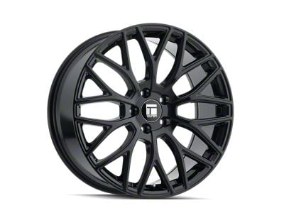 Touren TR76 Gloss Black 5-Lug Wheel; 18x8; 35mm Offset (21-24 Bronco Sport)