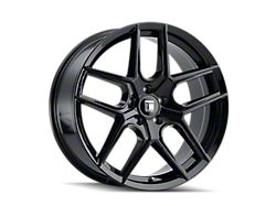 Touren TR79 Gloss Black 5-Lug Wheel; 17x8; 35mm Offset (21-24 Bronco Sport)