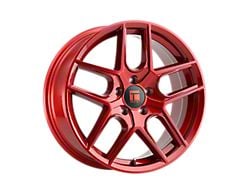 Touren TR79 Gloss Crimson Candy Red 5-Lug Wheel; 17x8; 35mm Offset (21-24 Bronco Sport)