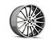 Touren TR92 Gloss Graphite Machined 5-Lug Wheel; 17x8; 35mm Offset (21-24 Bronco Sport)