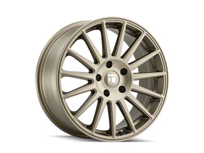 Touren TR92 Matte Gold 5-Lug Wheel; 17x8; 35mm Offset (21-24 Bronco Sport)