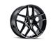 Touren TR79 Gloss Black 6-Lug Wheel; 18x8.5; 30mm Offset (22-24 Bronco Raptor)