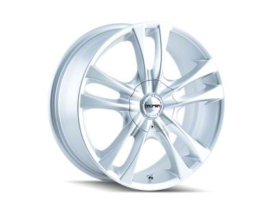 Touren TR22 Gloss Hyper Silver Wheel; 17x7; 40mm Offset (14-23 Jeep Cherokee KL)