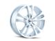 Touren TR22 Gloss Hyper Silver Wheel; 17x7; 40mm Offset (14-23 Jeep Cherokee KL)