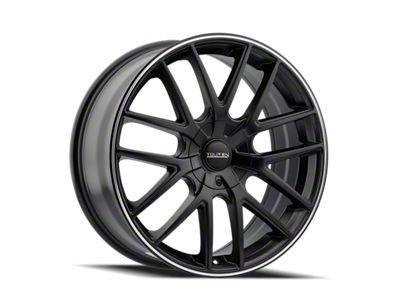 Touren TR60 Matte Black Wheel; 18x8; 40mm Offset (14-23 Jeep Cherokee KL)