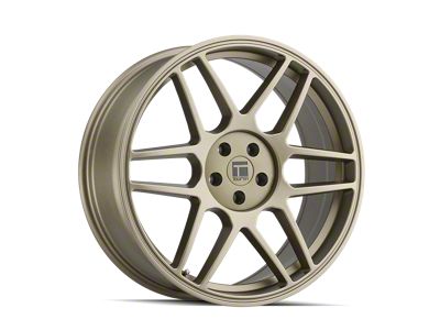 Touren TR74 Matte Gold Wheel; 17x8; 40mm Offset (84-01 Jeep Cherokee XJ)