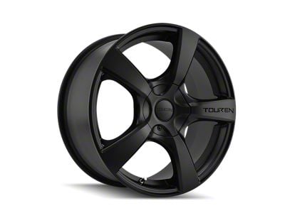 Touren TR9 Matte Black Wheel; 17x7; 42mm Offset (14-23 Jeep Cherokee KL)