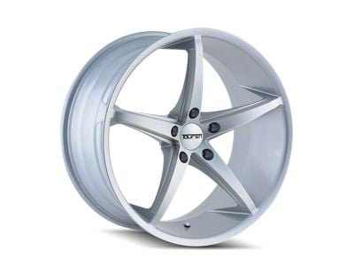 Touren TR70 Gloss Silver Milled Wheel; 18x8; 35mm Offset (93-98 Jeep Grand Cherokee ZJ)