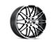 Touren TR75 Matte Black Brushed with Dark Wheel; 19x9.5; 38mm Offset (93-98 Jeep Grand Cherokee ZJ)