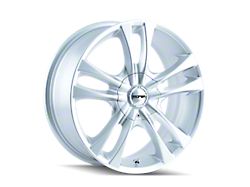 Touren TR22 Gloss Hyper Silver Wheel; 17x7; 40mm Offset (15-23 Jeep Renegade BU)