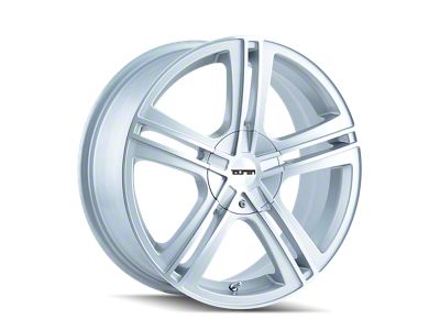 Touren TR62 Gloss Hyper Silver Machined Wheel; 16x7; 40mm Offset (15-23 Jeep Renegade BU)