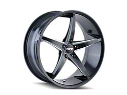 Touren TR70 Gloss Black Milled Wheel; 17x7.5; 40mm Offset (15-23 Jeep Renegade BU)