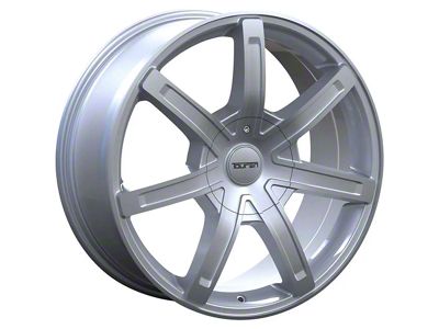Touren TR65 Silver 6-Lug Wheel; 17x7.5; 20mm Offset (16-23 Tacoma)